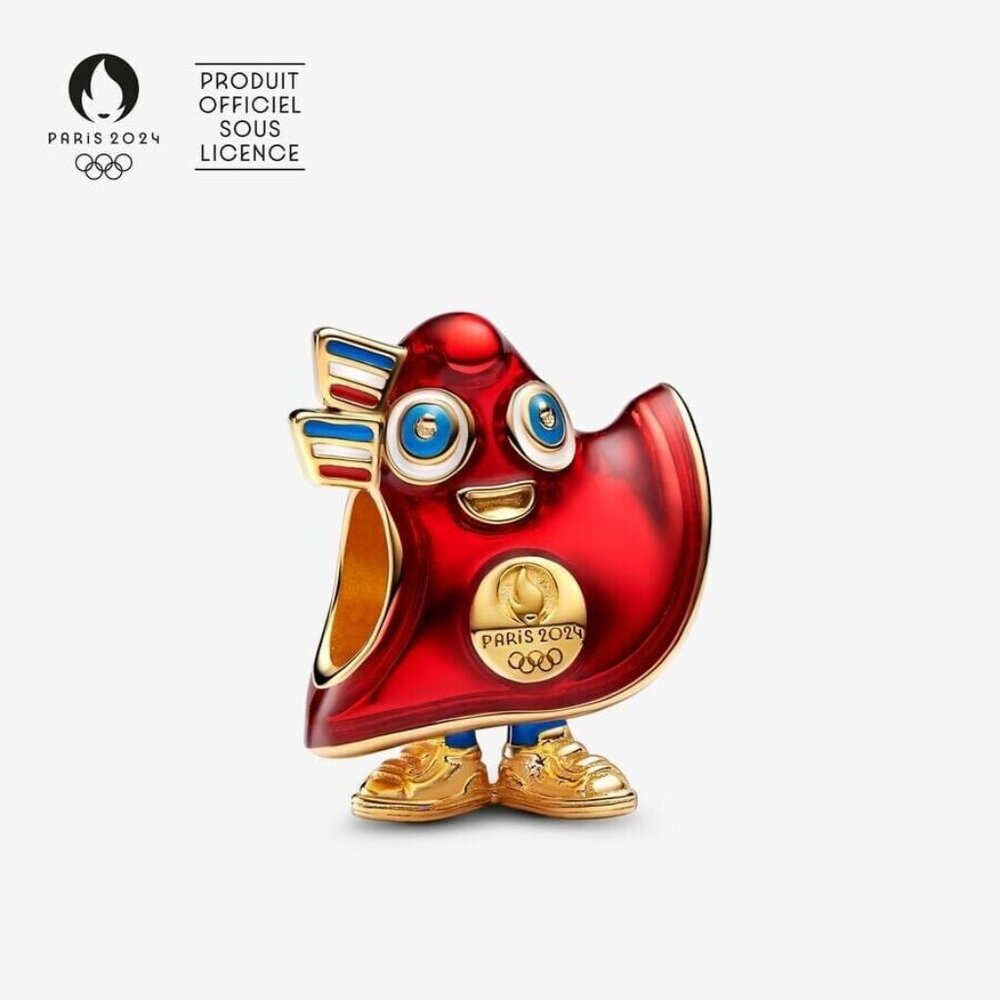 Auth Pandora *France Exclusive Paris 2024 Olympic Games* Mascot Charm 763465C01